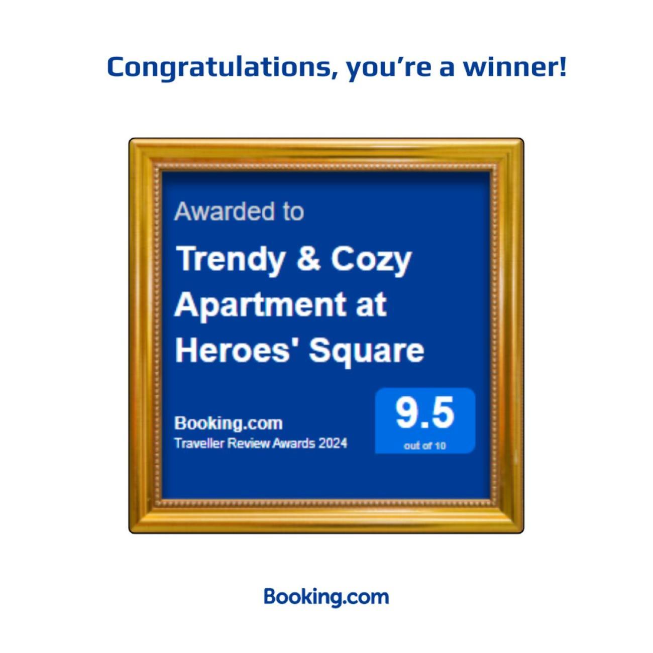 Trendy & Cozy At Heroes' Square Apartament *